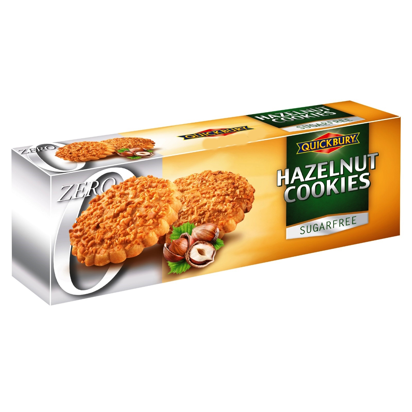 Quickbury Sugarfree Hazelnut Cookies NTUC FairPrice