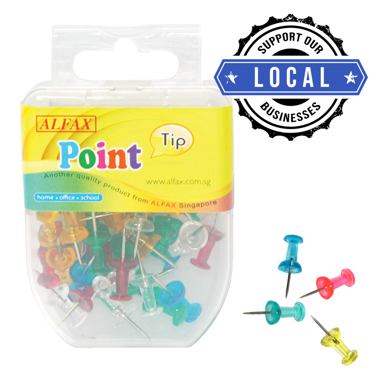 Alfax Pt619 Crystal Push Pin | NTUC FairPrice