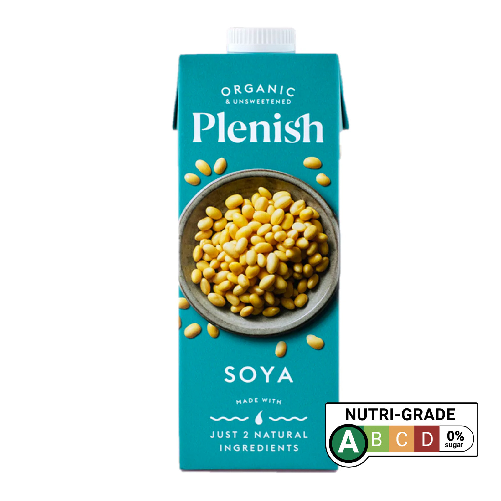 Plenish Organic Unsweetened Soya Milk NTUC FairPrice
