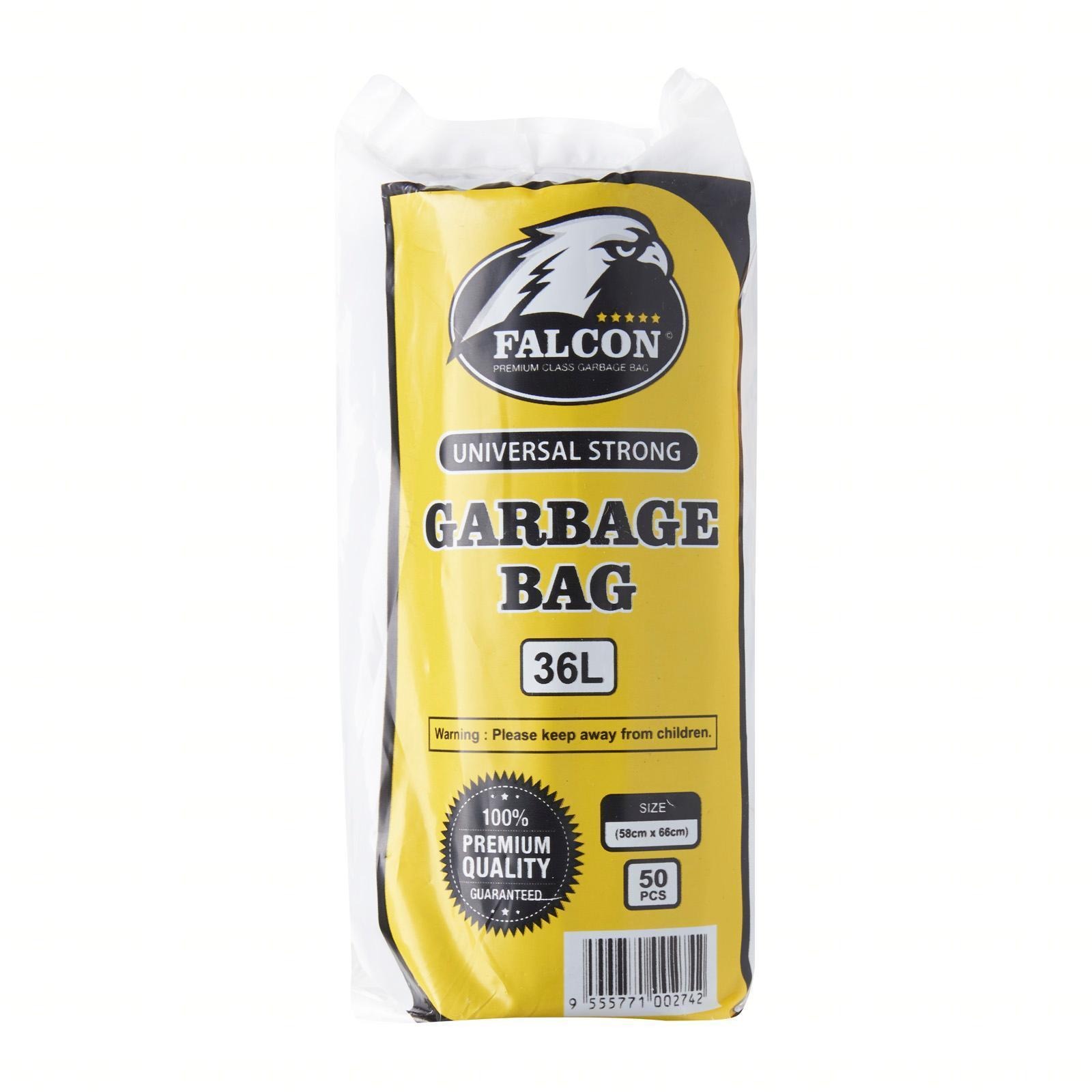 Falcon Galaxy Strong Garbage Bag - 36L (58 x 66 cm) 50pcs