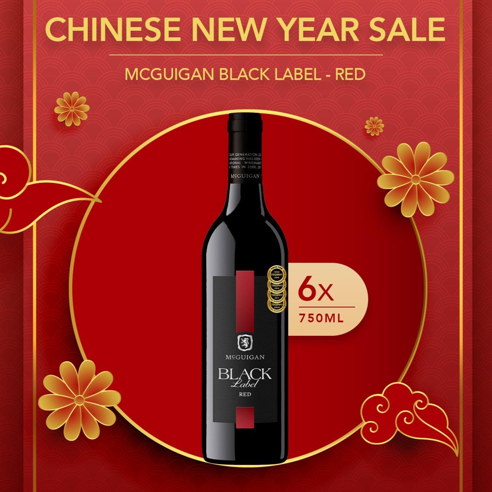 MCGUIGAN BLACK LABEL RED - CASE