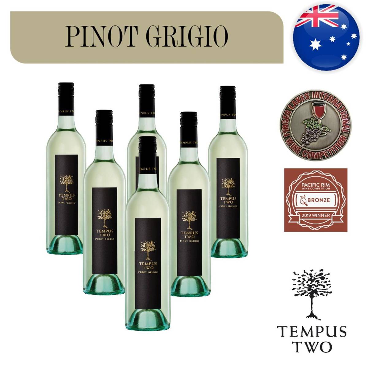 Tempus Two Pinot Grigio Tempus Two Varietals Pinot Grigio - Case | NTUC FairPrice