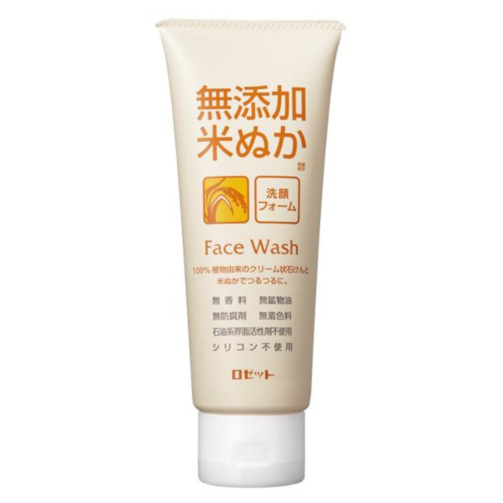Rosette Rosette No-Additive Rice Bran Face Wash