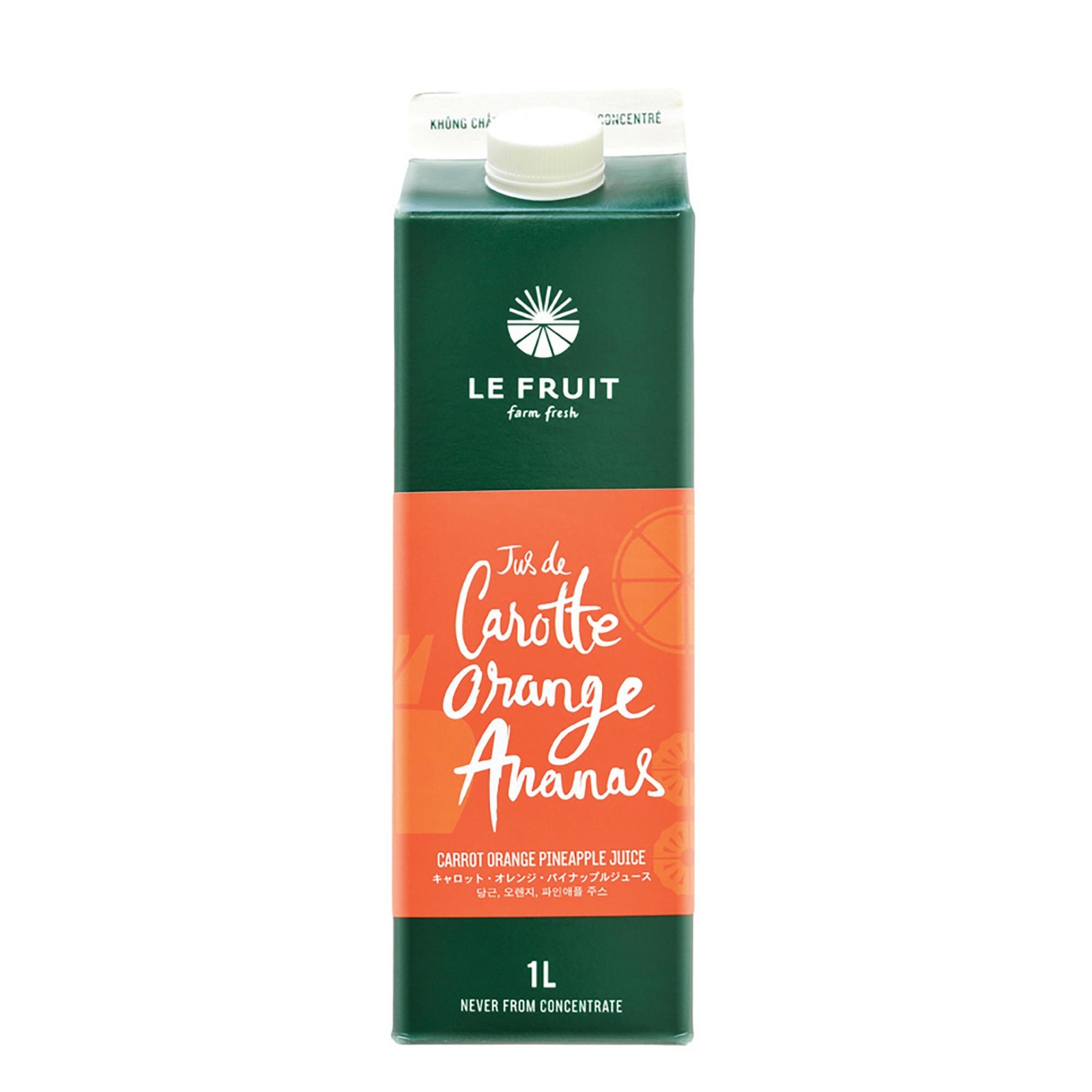Le Fruit Farm Fresh Carrot Orange Pineapple | NTUC FairPrice