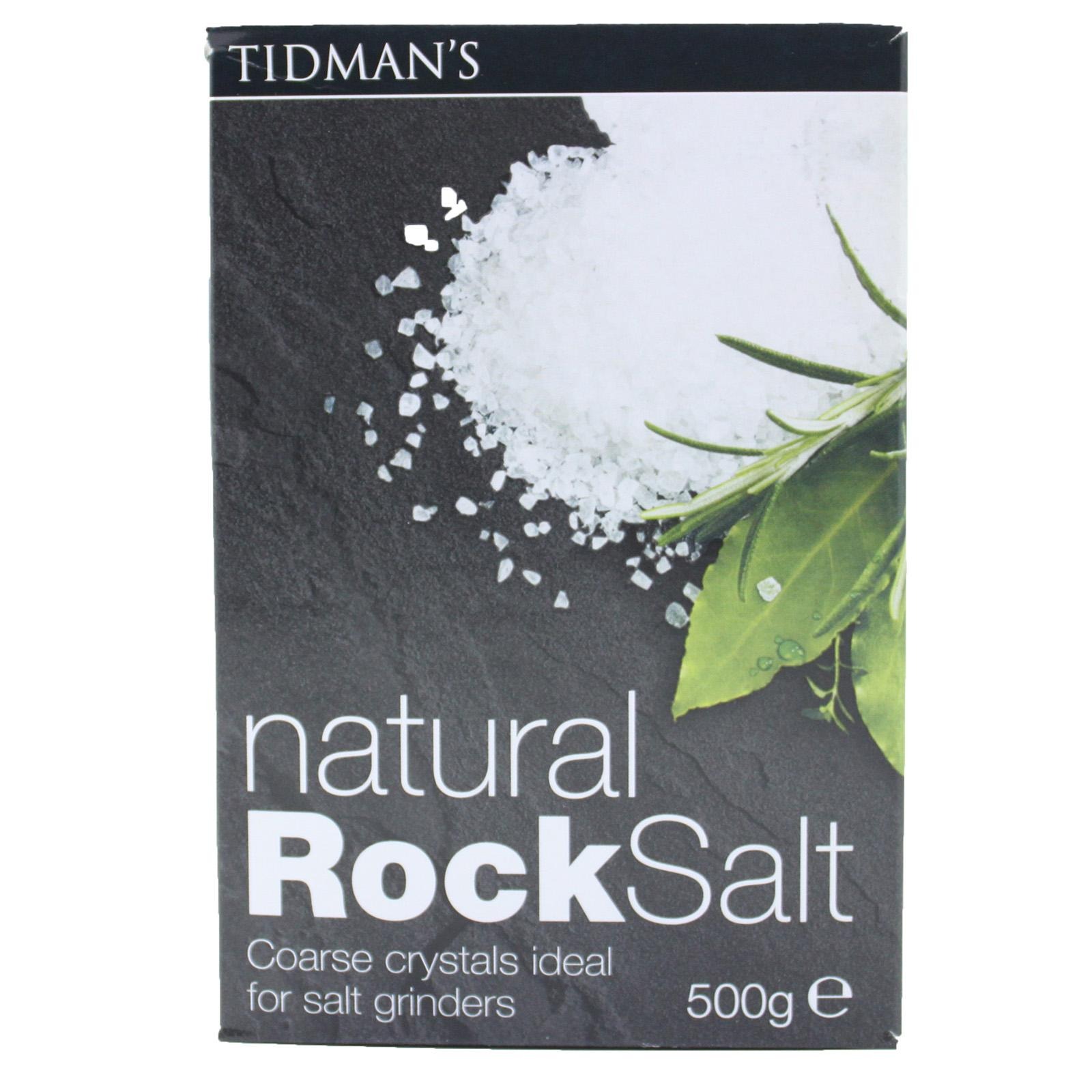 Tidman's Natural Rock Salt Coarse Crystal NTUC FairPrice