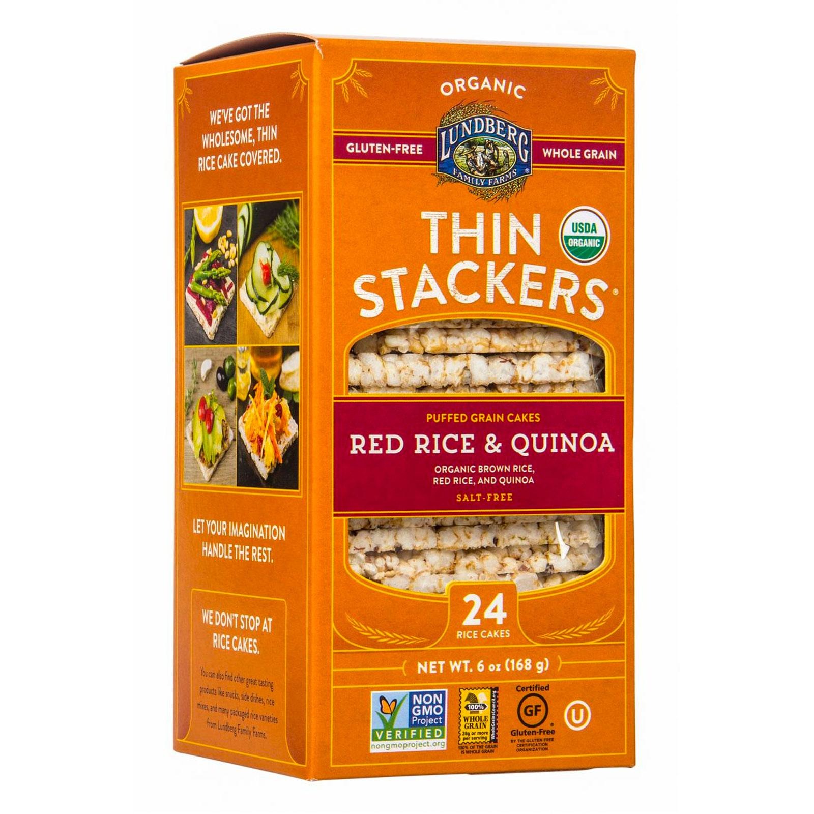 Lundberg Organic Red Rice & Quinoa Thin Stackers NTUC FairPrice