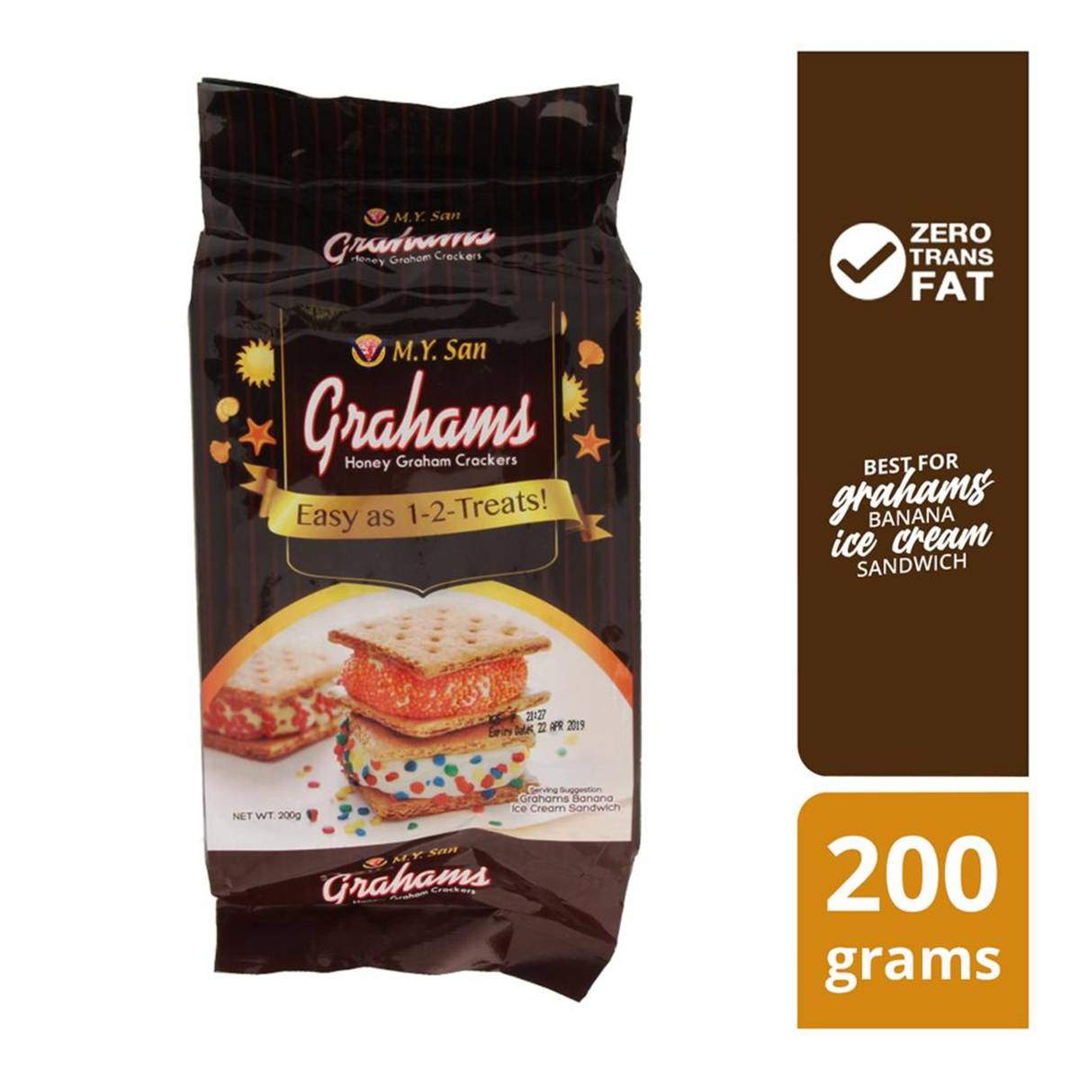 M.Y. San Grahams Honey Crackers NTUC FairPrice
