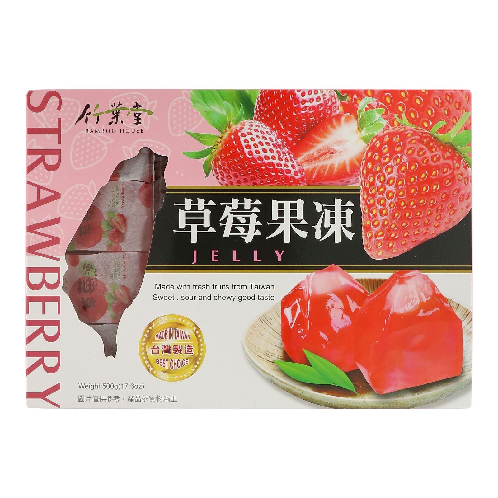Bamboo House Jelly Box Strawberry NTUC FairPrice