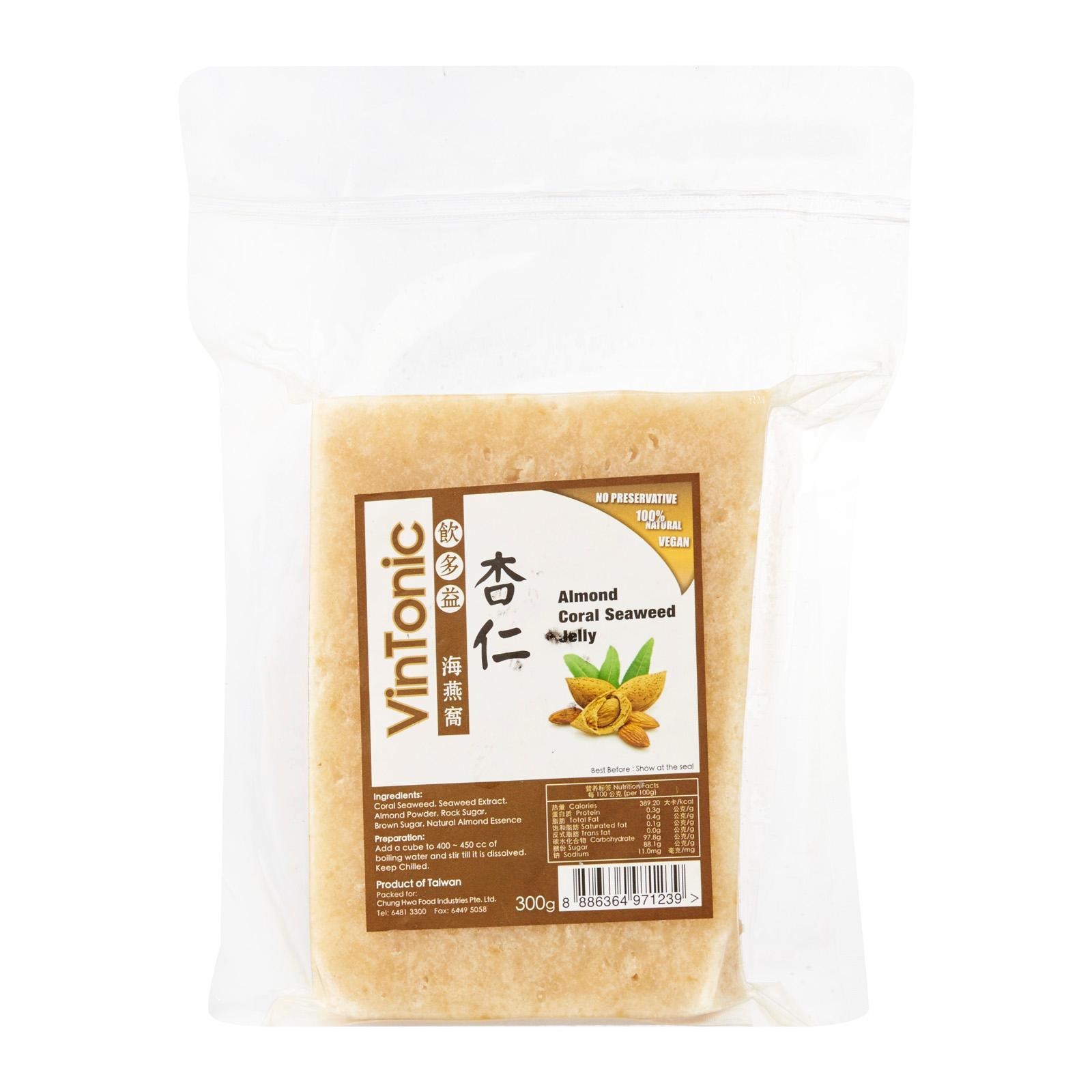 VinTonic Coral Seaweed Jelly Almond NTUC FairPrice