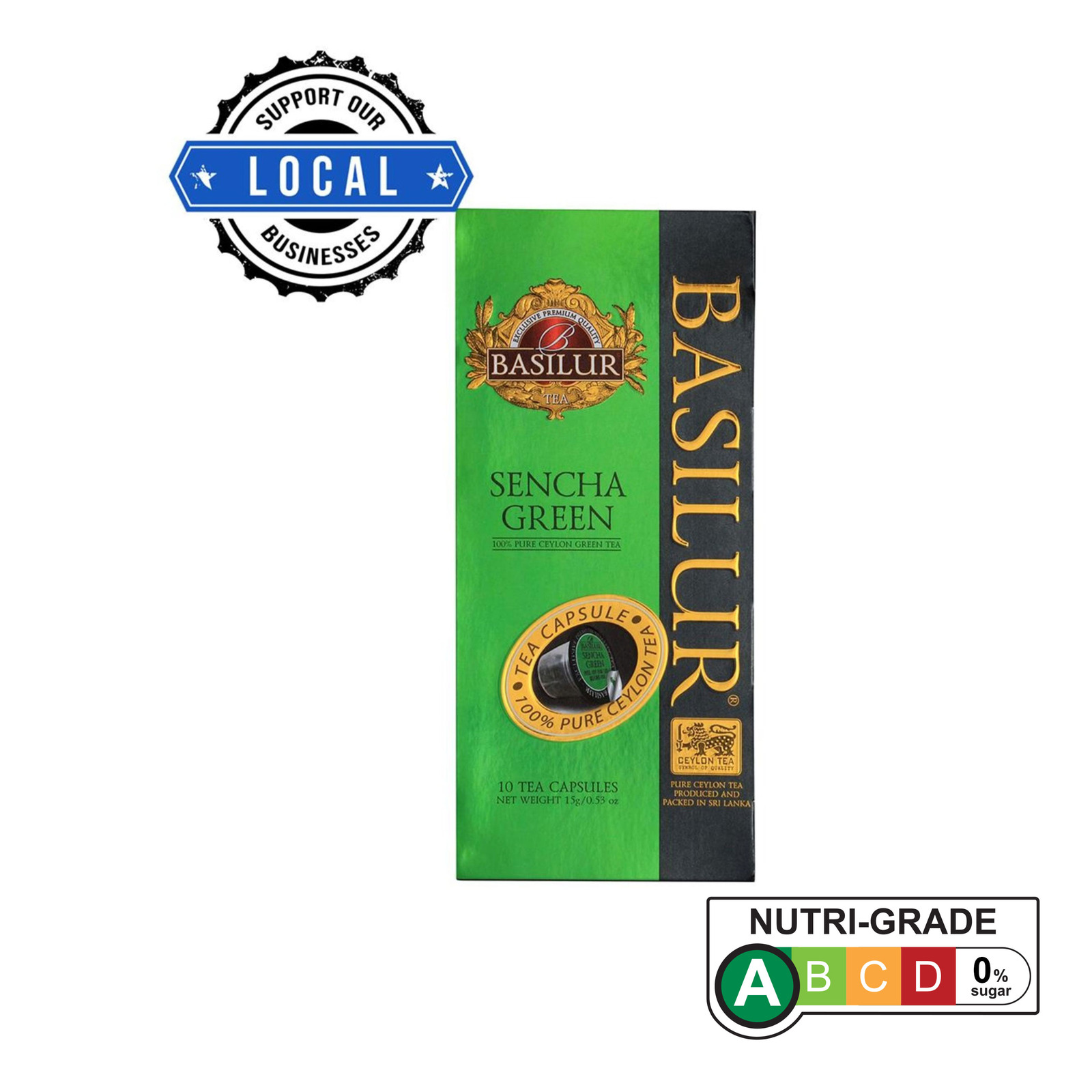 Basilur Sencha Green Tea Capsules | NTUC FairPrice
