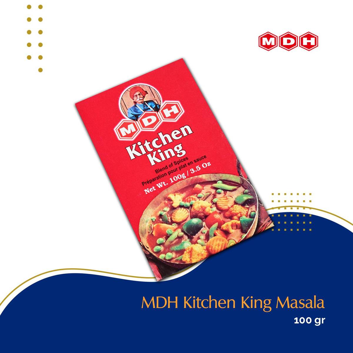 MDH Kitchen King Masala 100G By Dashmesh NTUC FairPrice