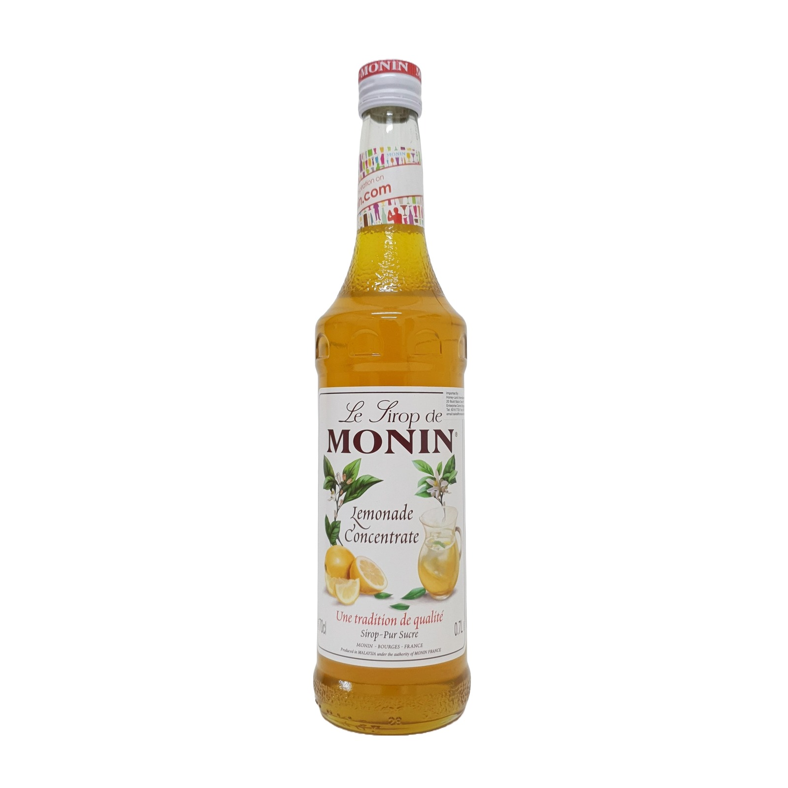 Monin Lemonade Concentrate Syrup NTUC FairPrice