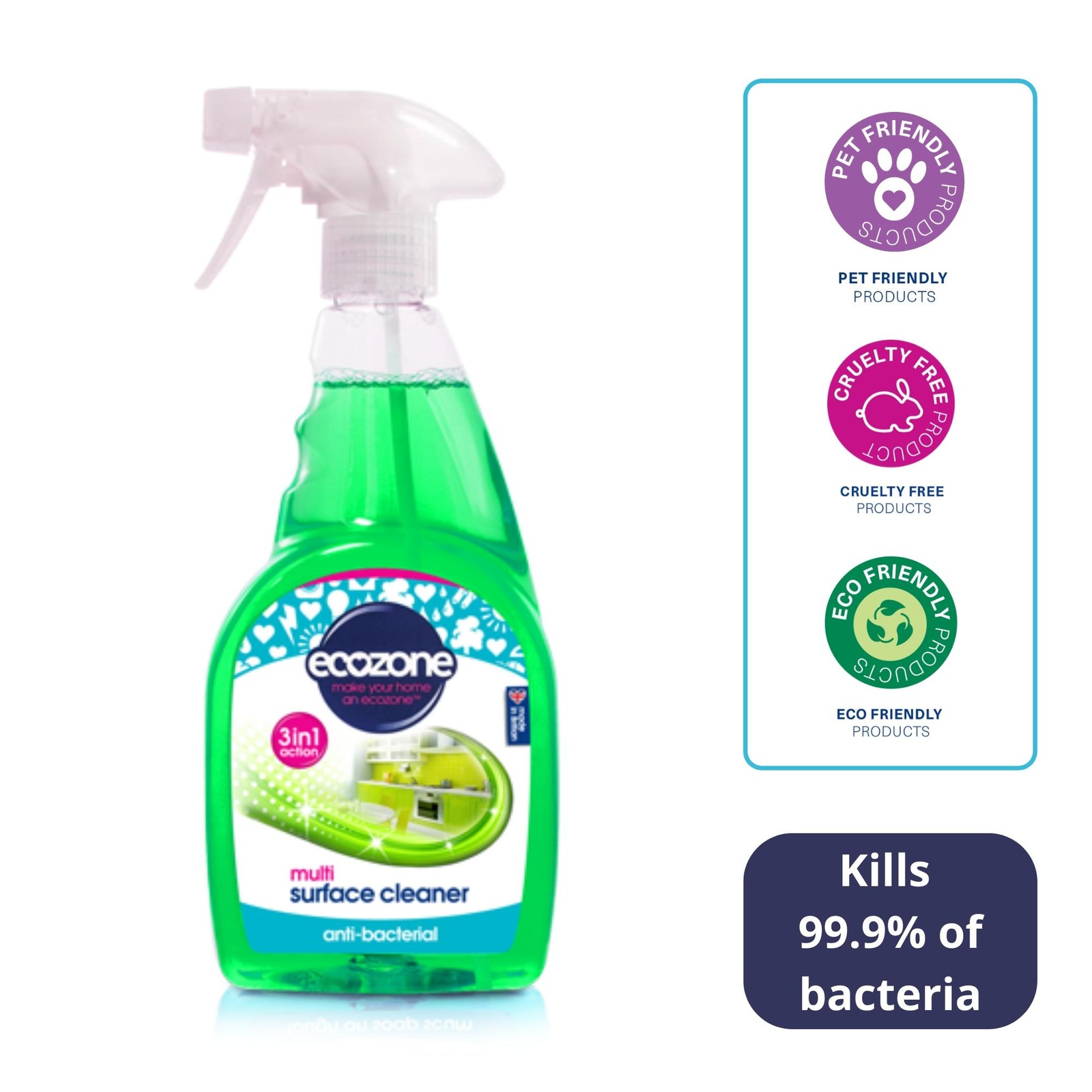 Ecozone Anti Bacterial Multi Surface Cleaner