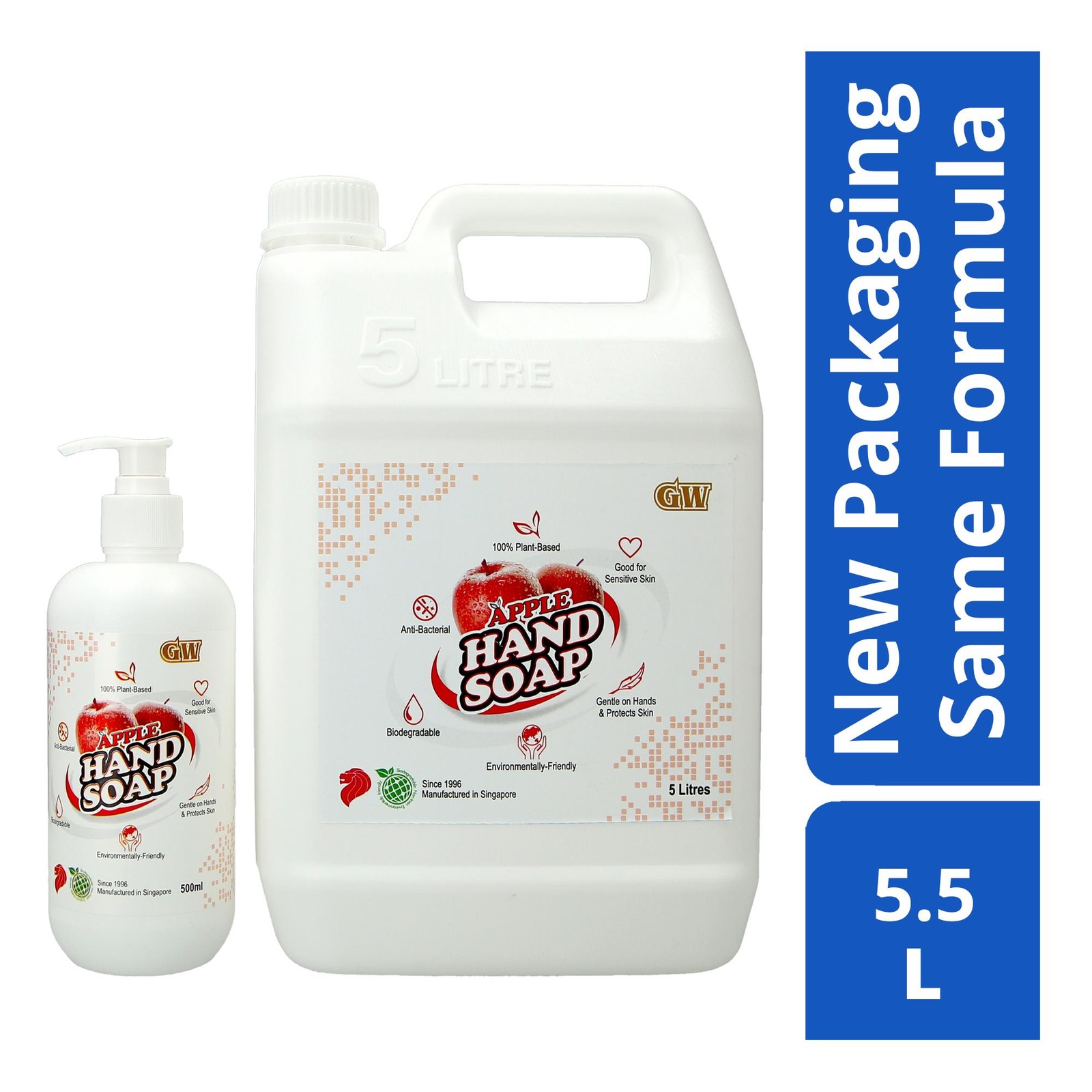 GW Anti-bacterial Hand Soap Bundle - Apple