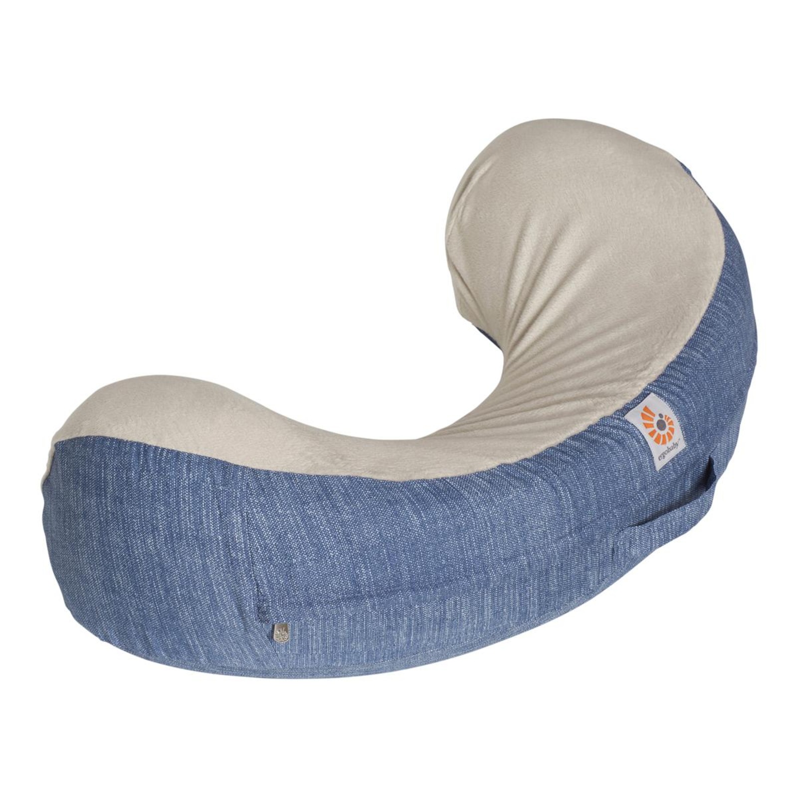Ergobaby Natural Curve Nursing Pillow Vintage Blue NTUC FairPrice
