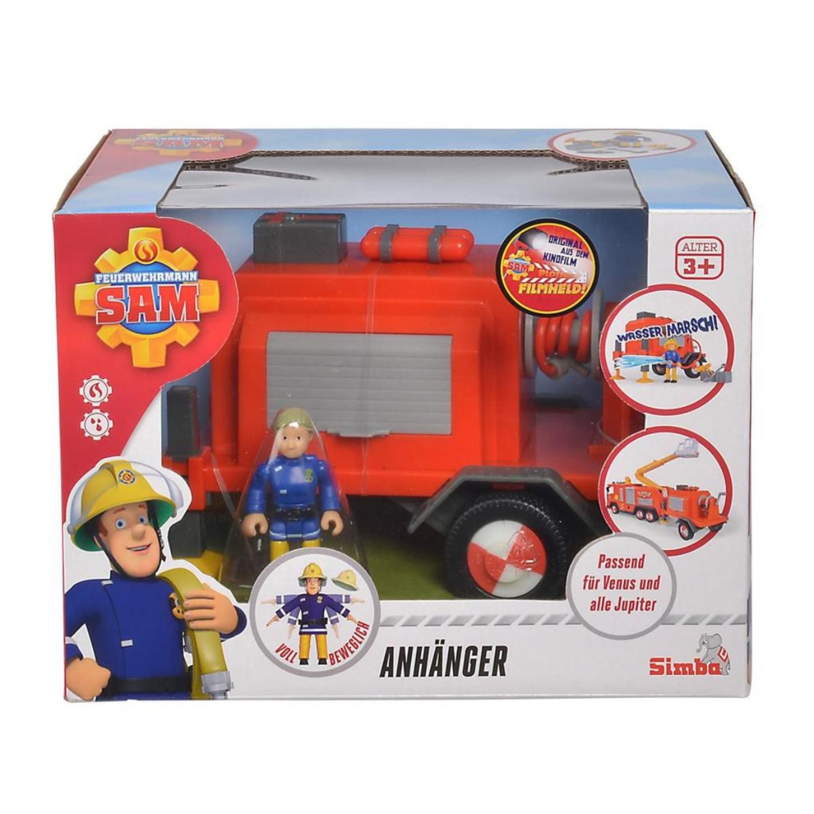 Simba Toys Sam Trailer incl. 1 Figurine