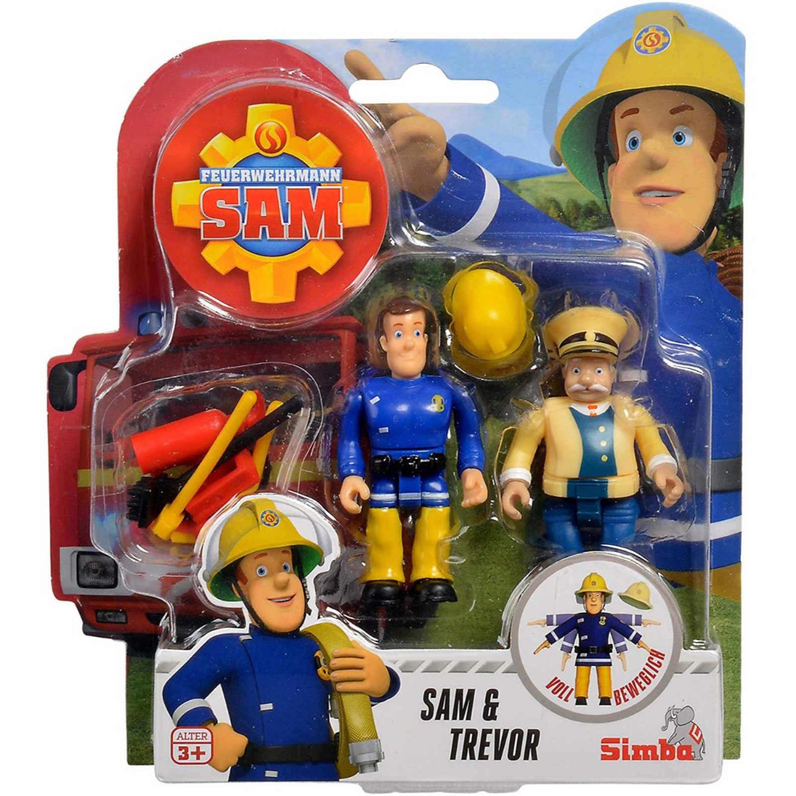 Simba Toys Sam Figurines Doublepack III, 4-ass.