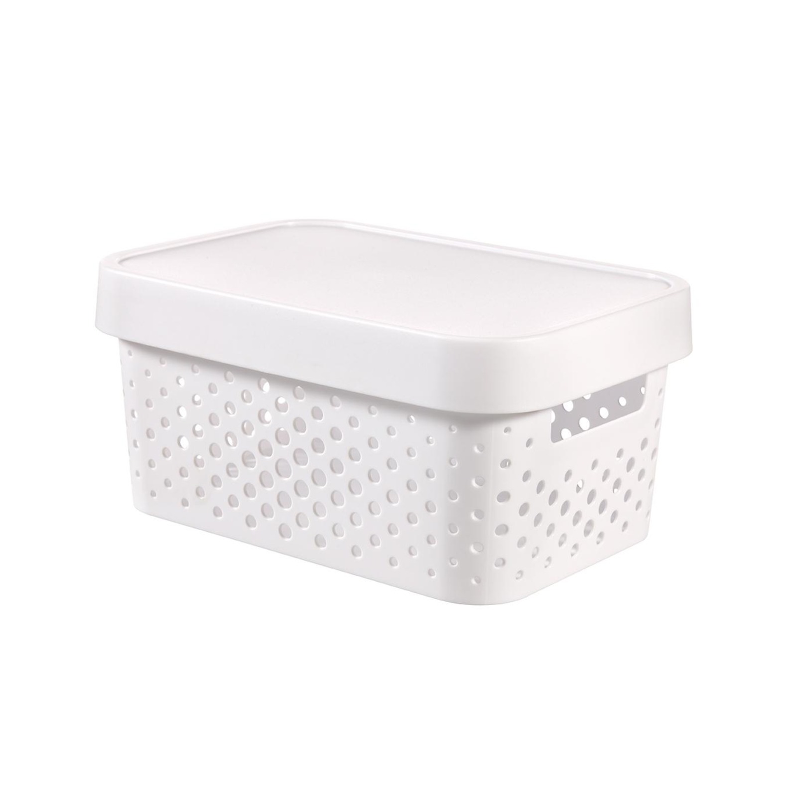 CURVER Infinity Box Dots 4.5L + Lid White