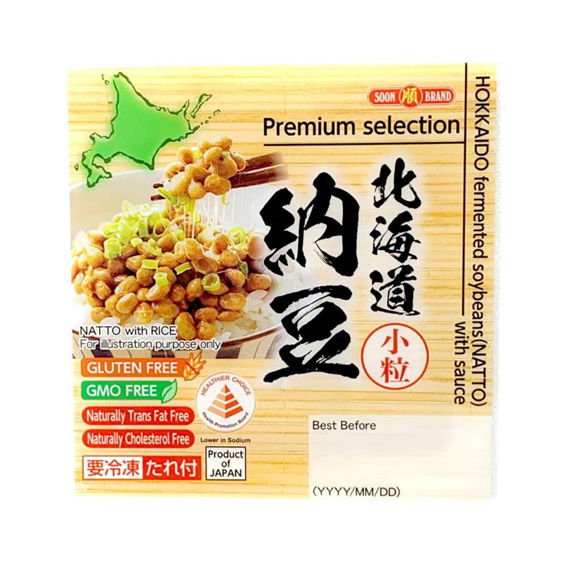 Soon Premium Selection Hokkaido Natto with Sauce NTUC FairPrice