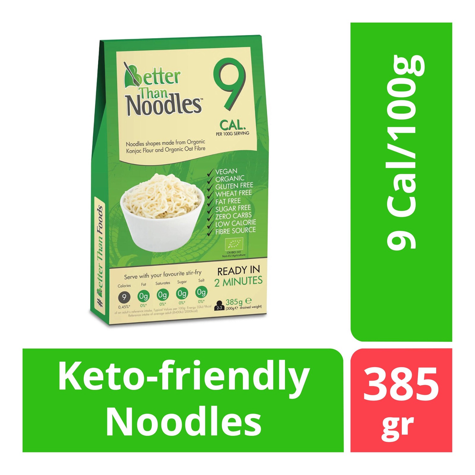 BetterThan Konjac Noodles (Organic)