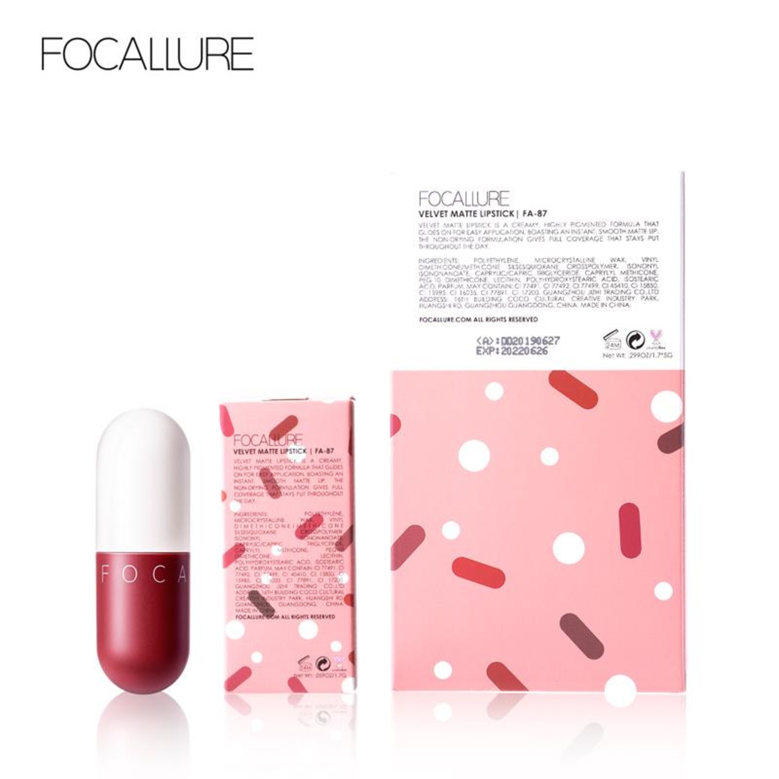 focallure capsule lipstick