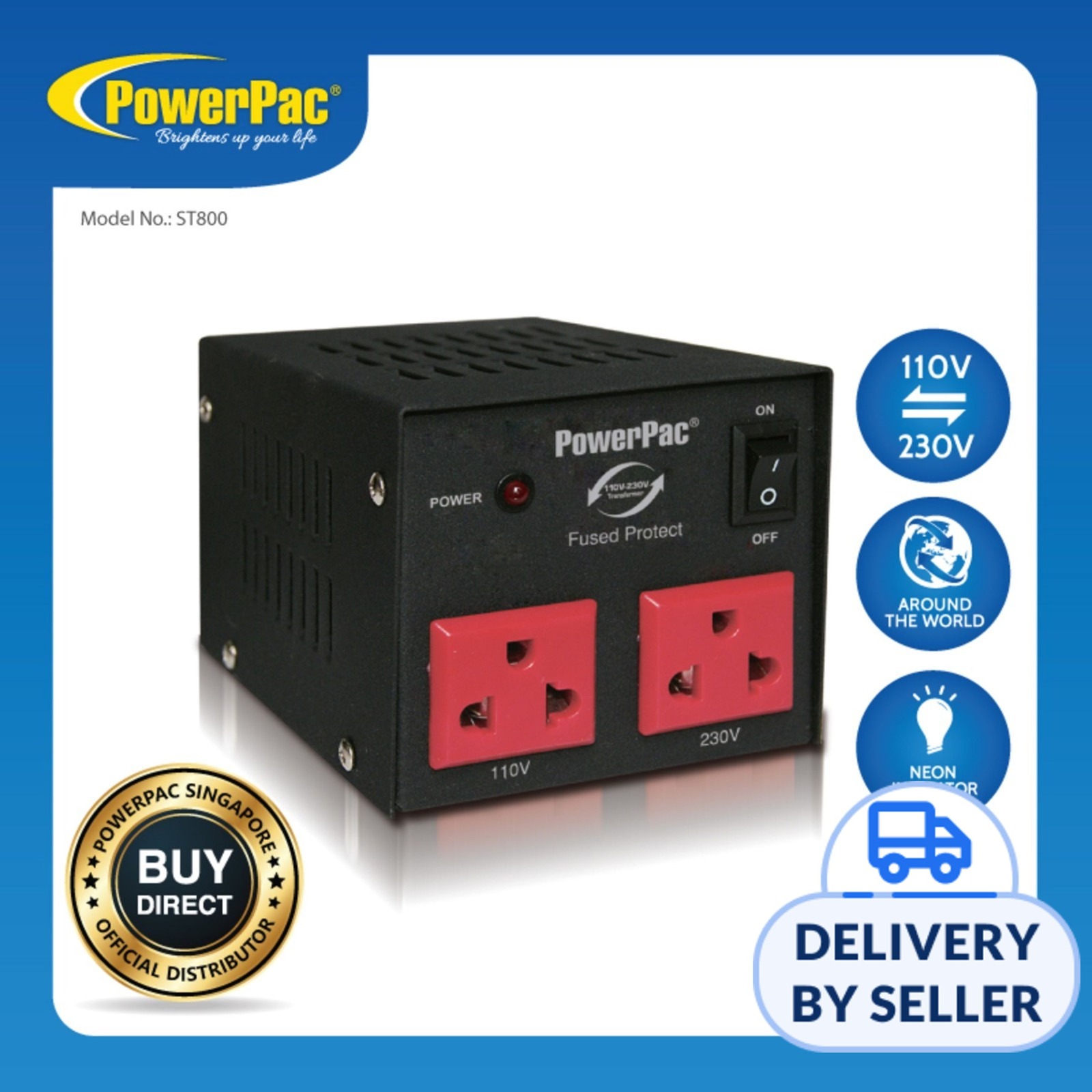 PowerPac (ST800) Voltage Converter