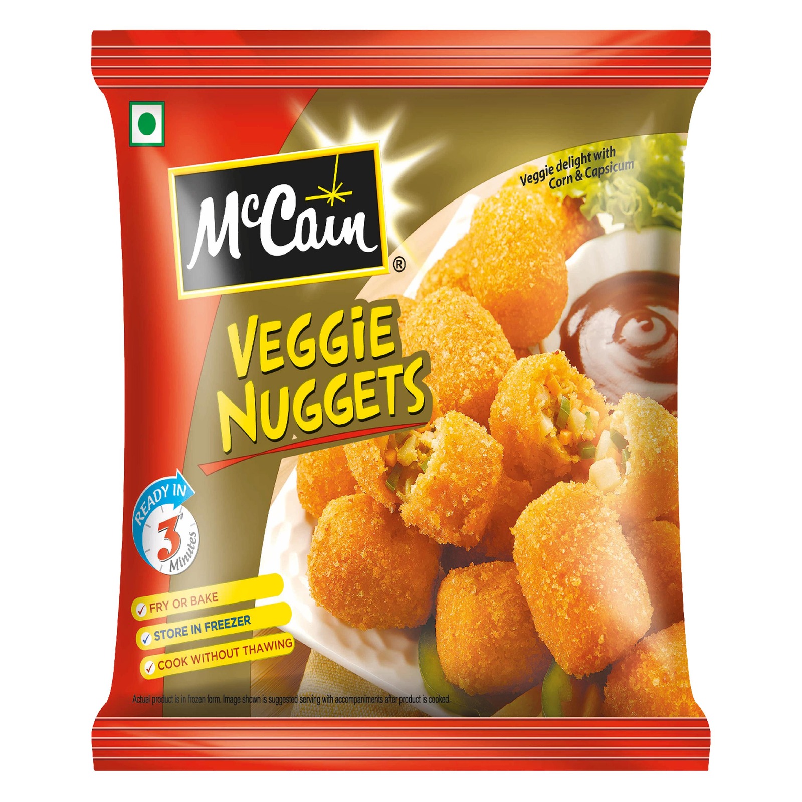 McCain Veggie Nuggets (Croquettes) Frozen By Sonnamera NTUC FairPrice