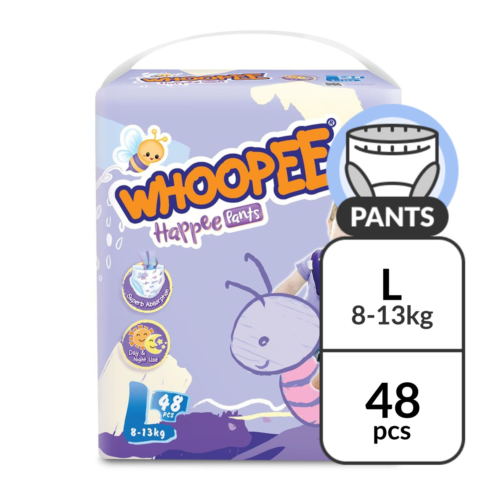 OJI Whoopee Mega Pack Pants L - (8-13kg)