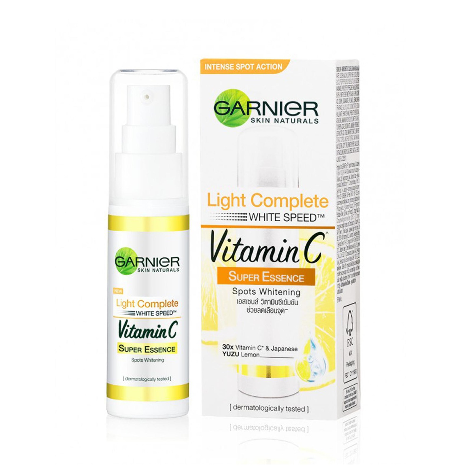 garnier light complete super essence skin care
