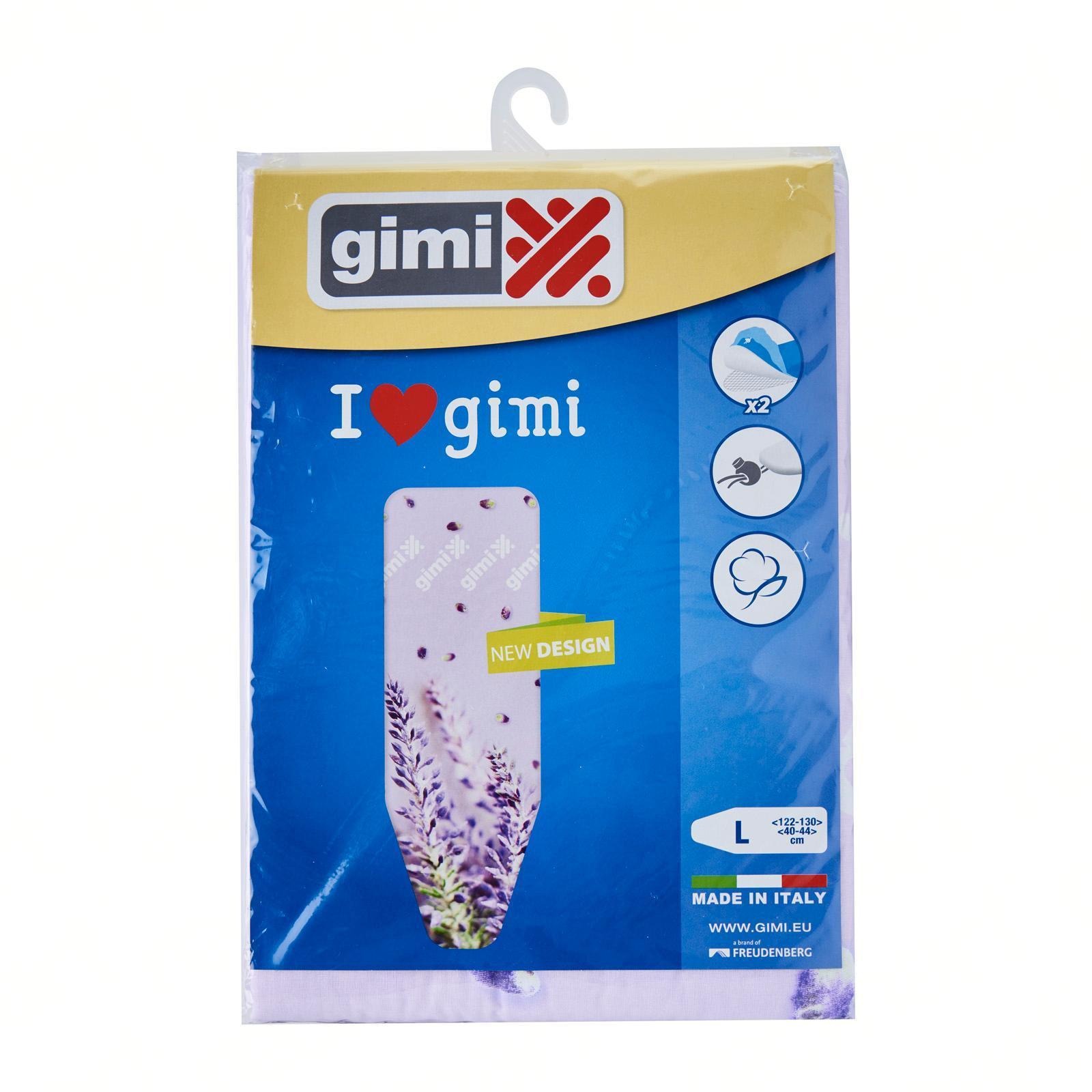 GIMI Iron Board Cover I Love GiMi (L) 139 x 55 CM Lavender NTUC FairPrice