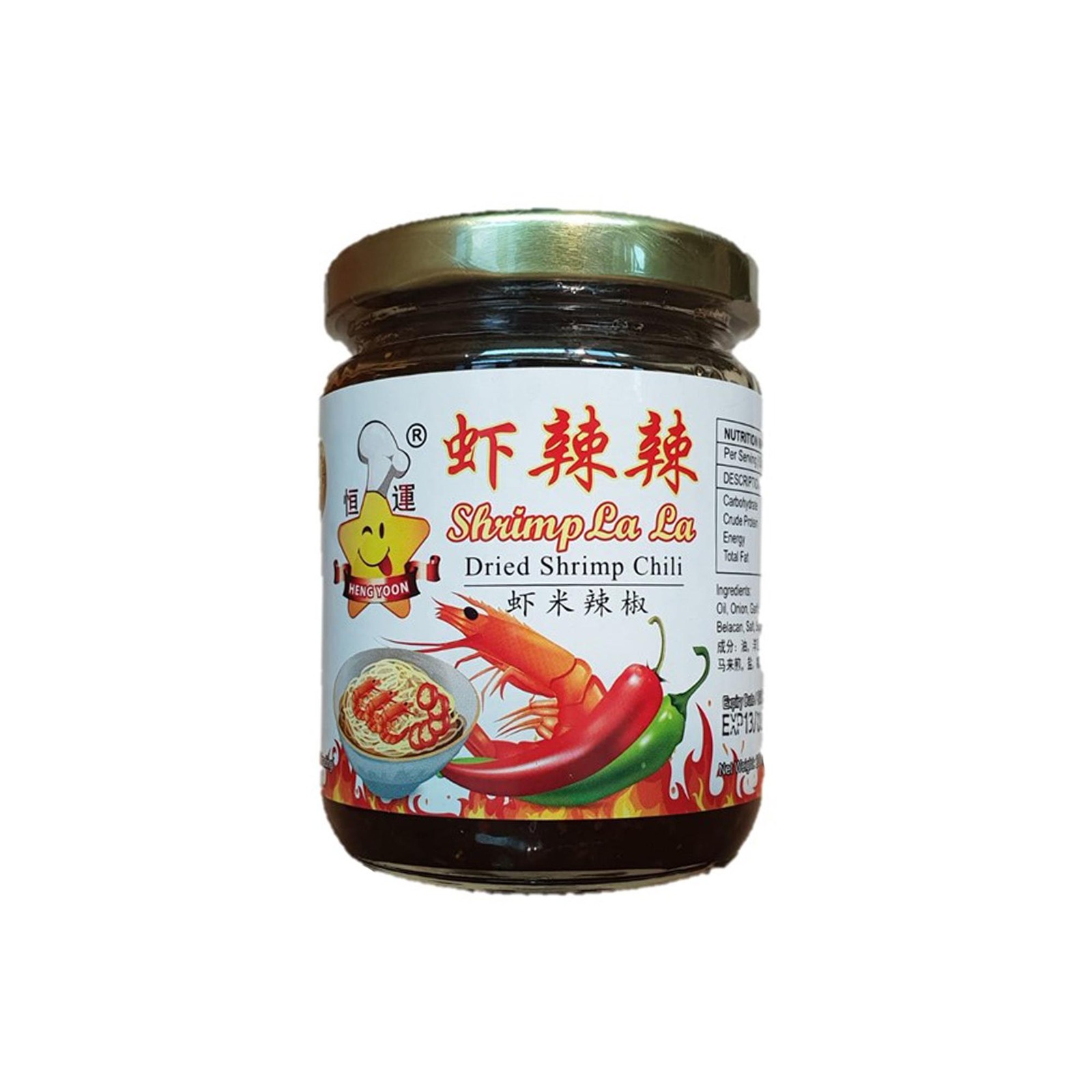 Heng Yoon Chili Sauce Shrimp La La Dried Shrimp NTUC FairPrice