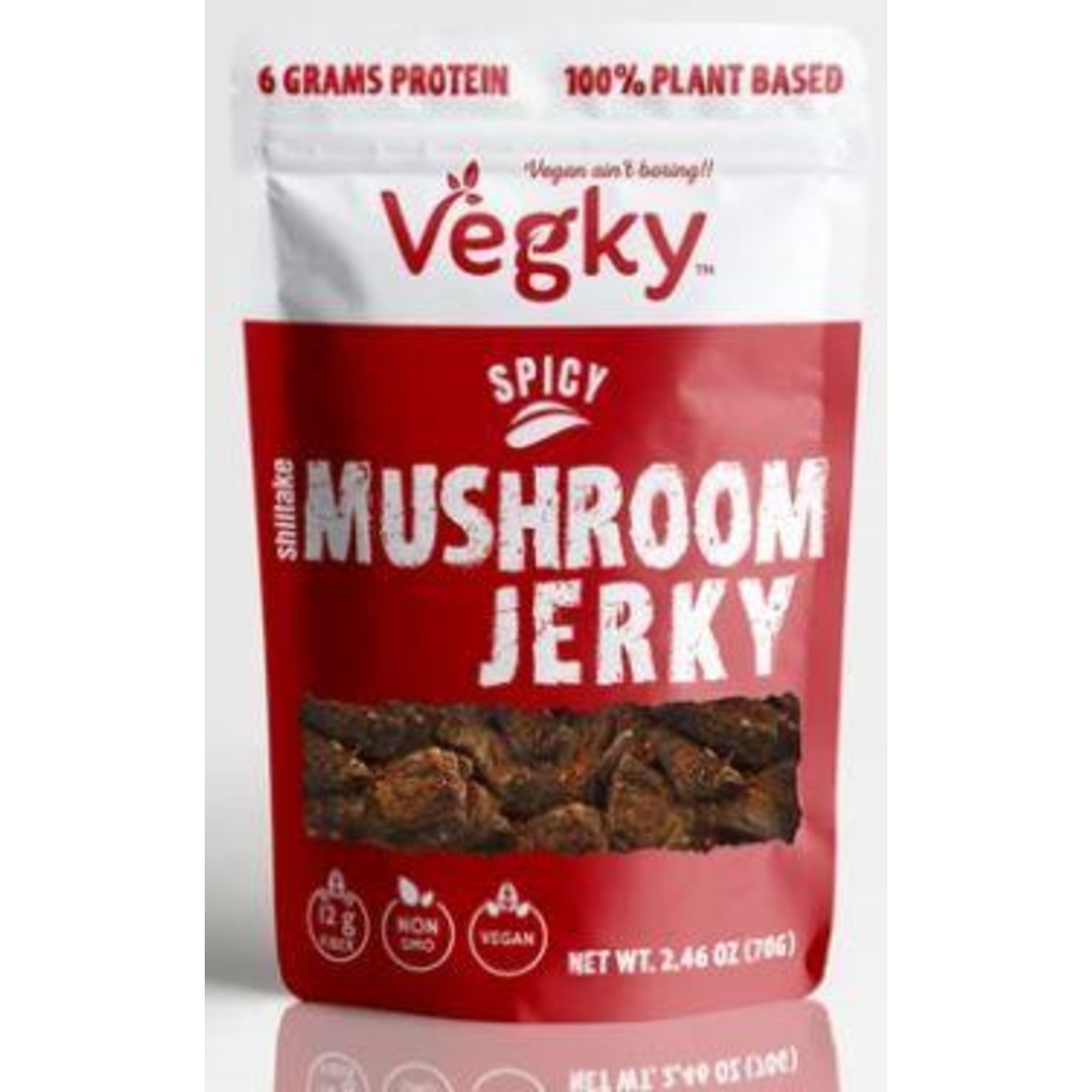 Vegky Vegky Mushroom Jerky Spicy 70 G NTUC FairPrice