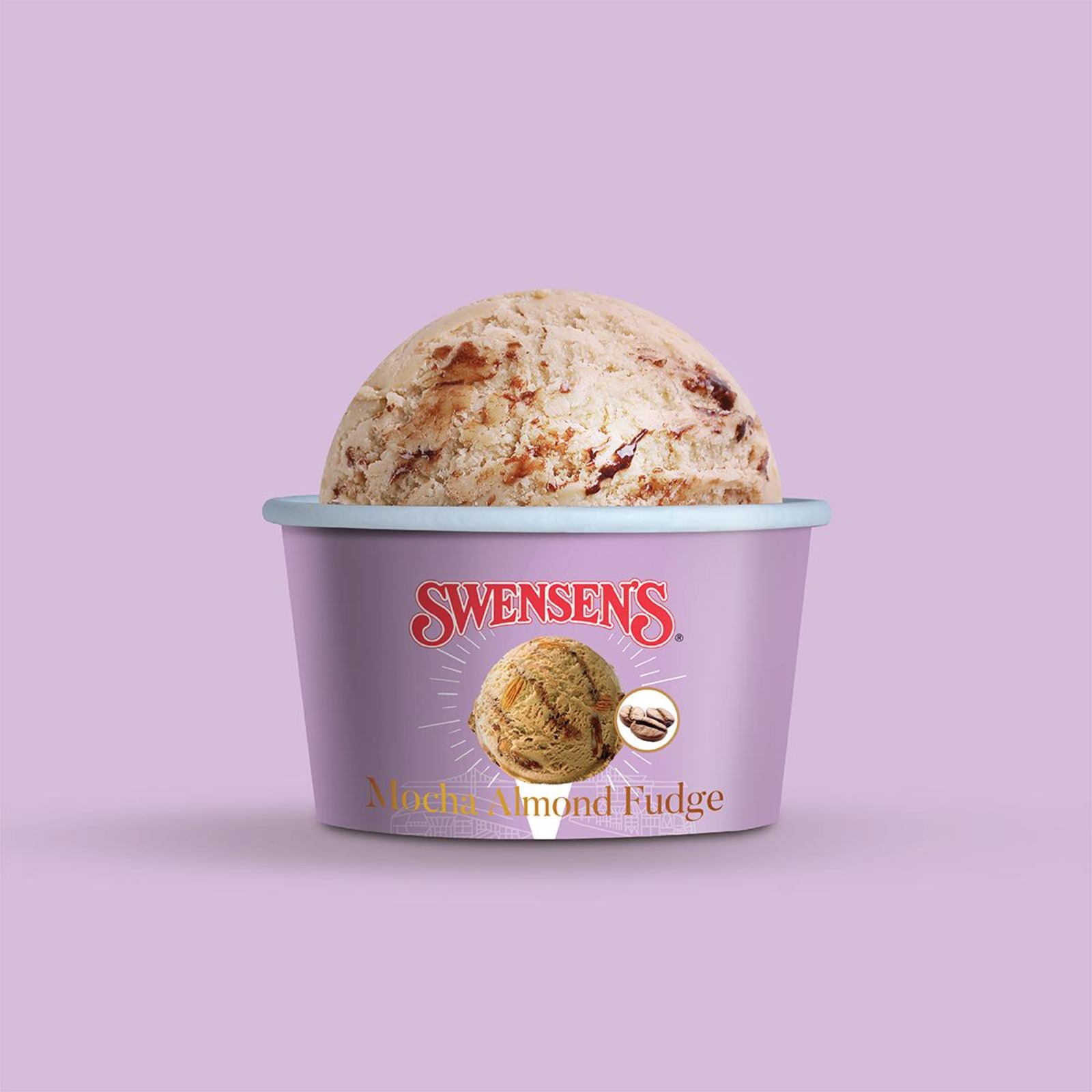 Swensen's Mocha Almond Fudge Ice Cream Mini Cup NTUC FairPrice