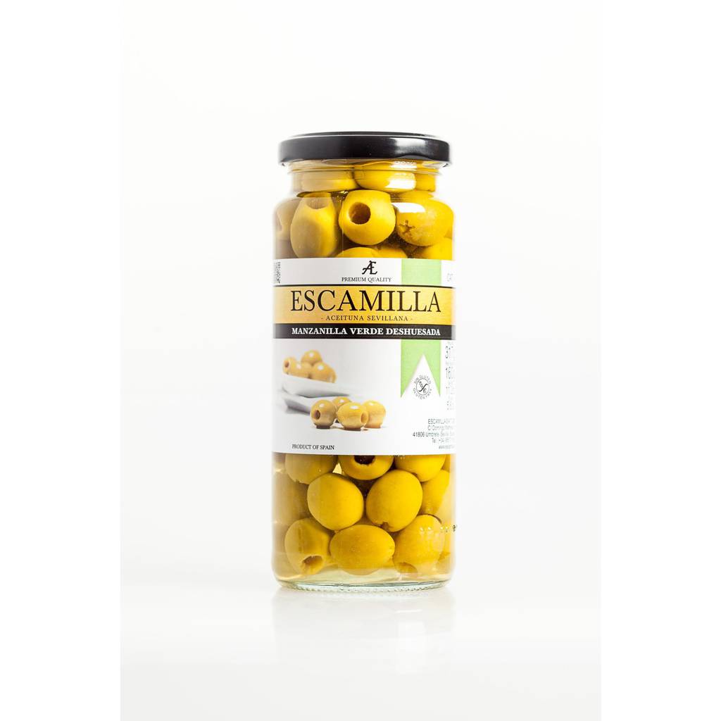 Escamilla Pitted Green Olives Manzanilla NTUC FairPrice