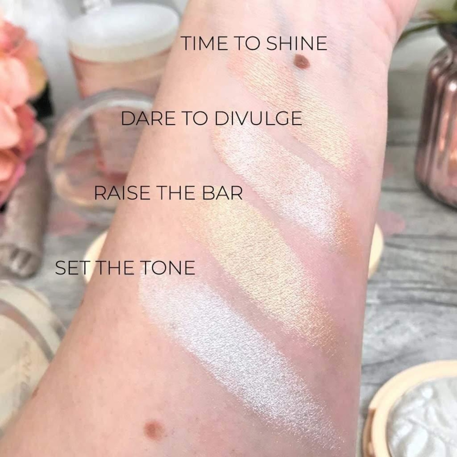 makeup revolution highlight reloaded set the tone