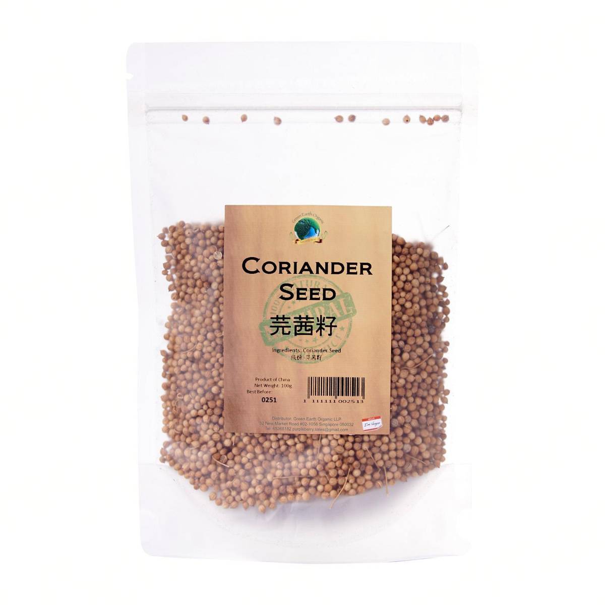 Green Earth Green Earth Coriander Seed NTUC FairPrice