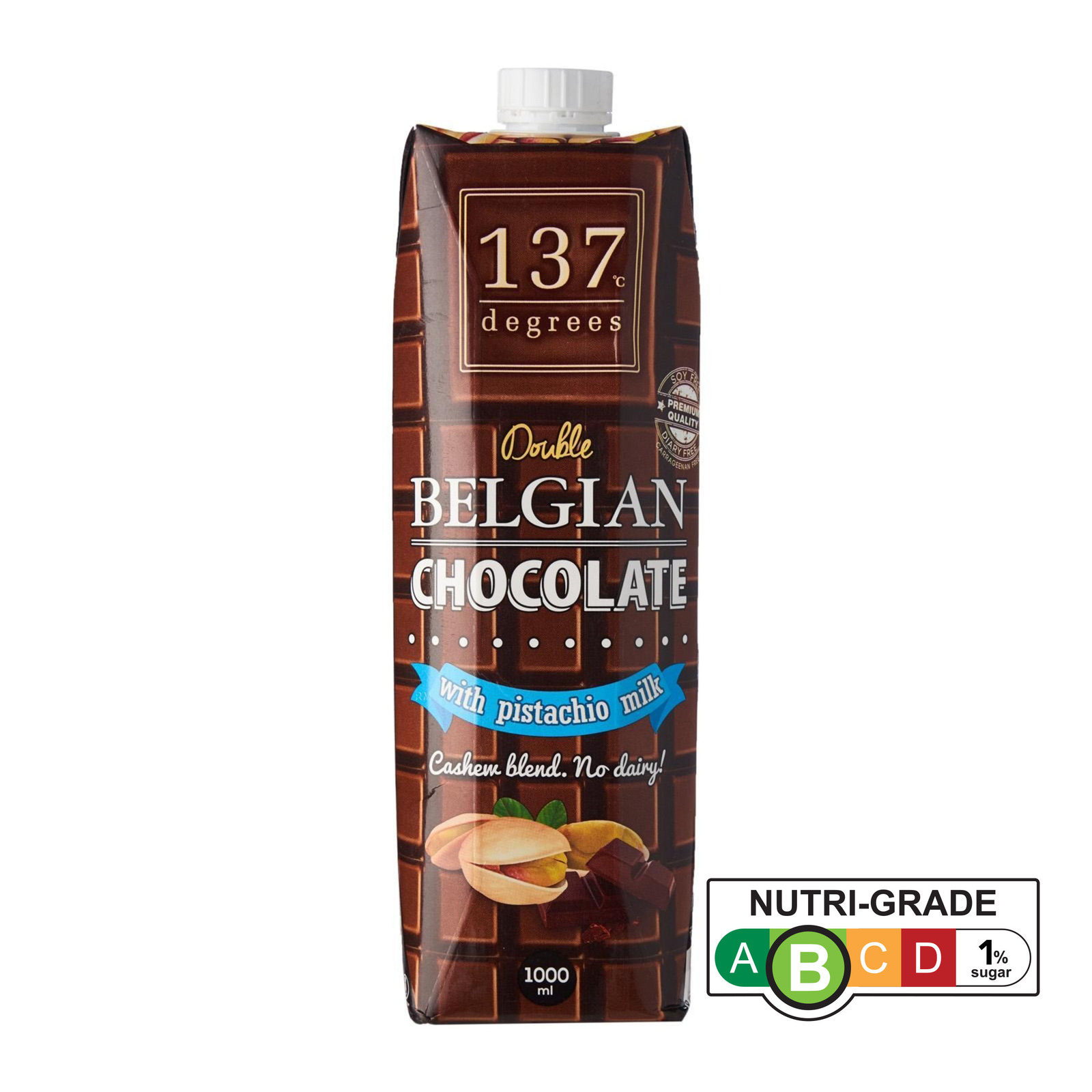 137 Degrees Pistachio Milk Belgian Chocolate NTUC FairPrice