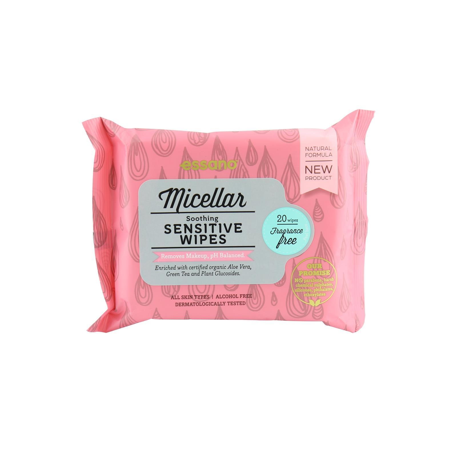 Essano Micellar Soothing Sensitive Facial Wipes