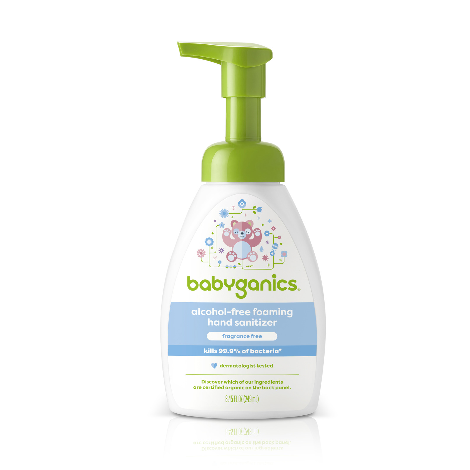 Babyganics Alcohol Free Foaming Hand Sanitizer Fragrance Free NTUC