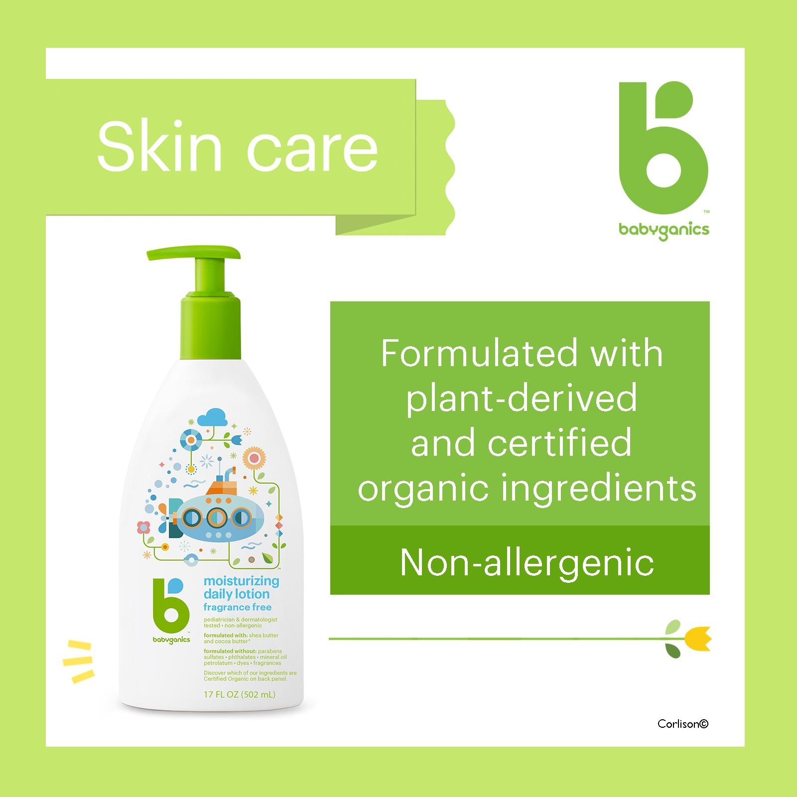babyganics moisturizing daily lotion