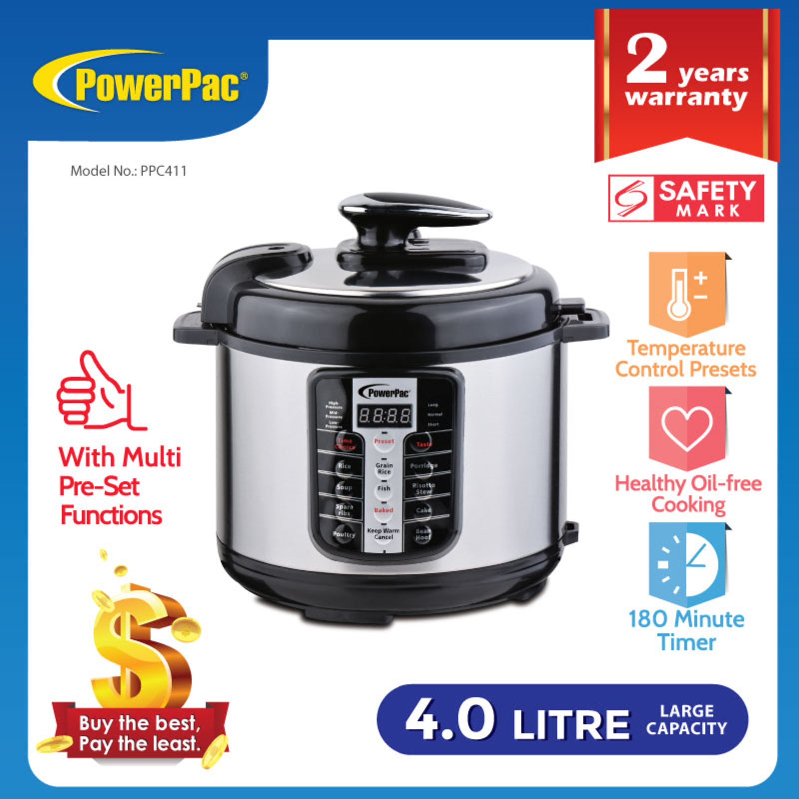 pressure cooker xl size
