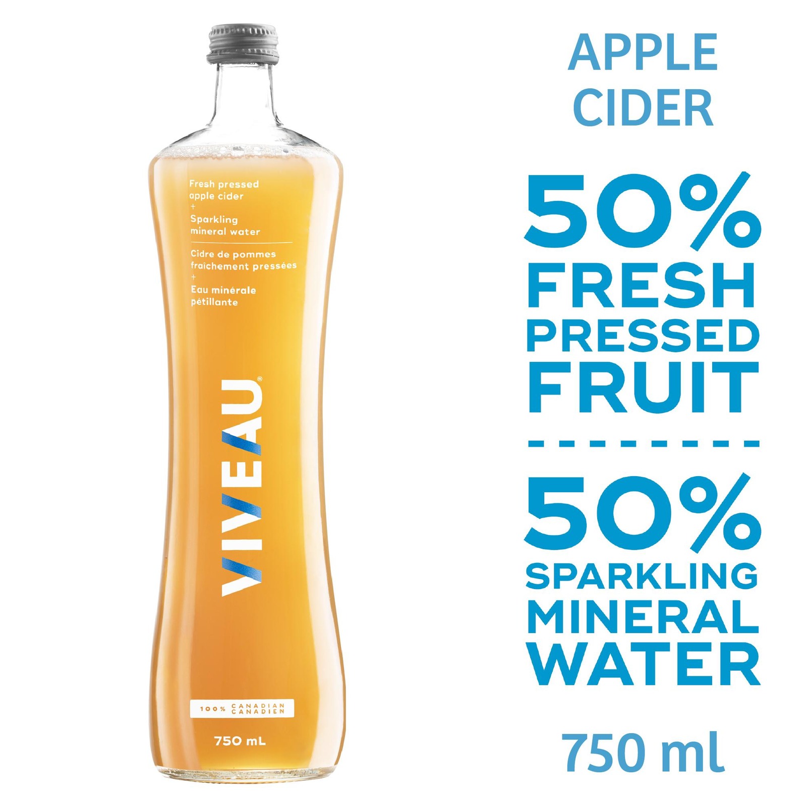 Viveau Fresh Pressed Apple Cider 750ML