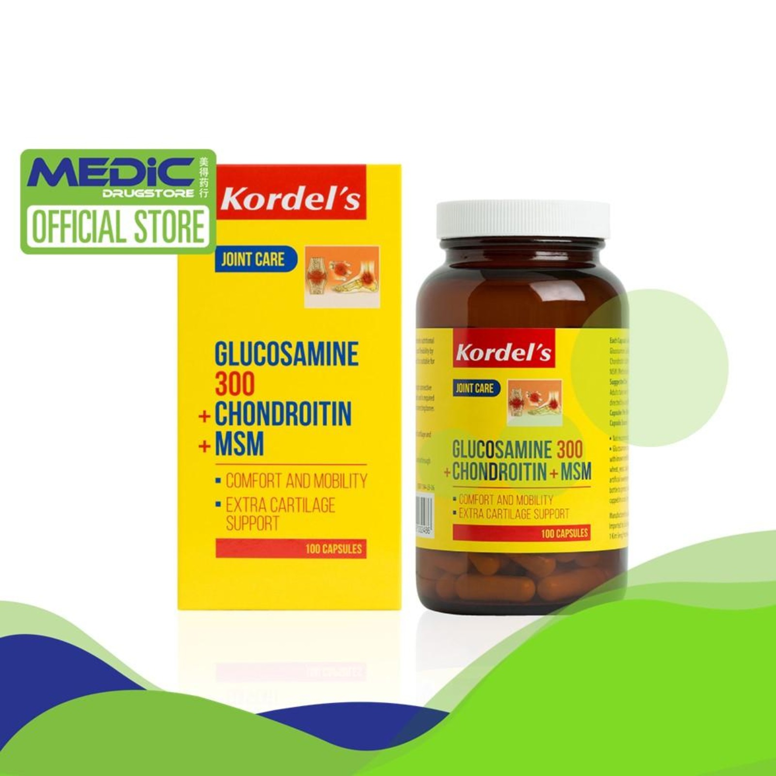 Kordel's Glucosamine 300 + Chondroitin + MSM NTUC FairPrice