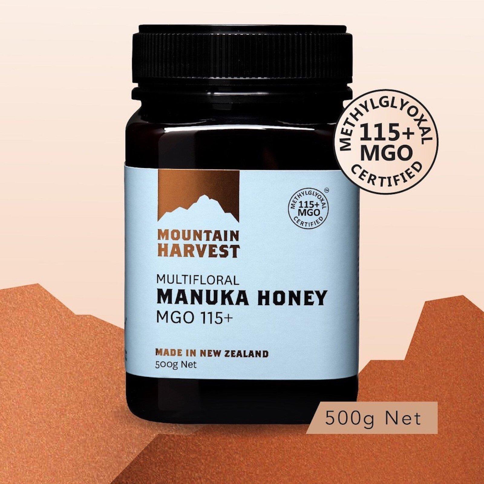Mountain Harvest Manuka Honey MGO 115+