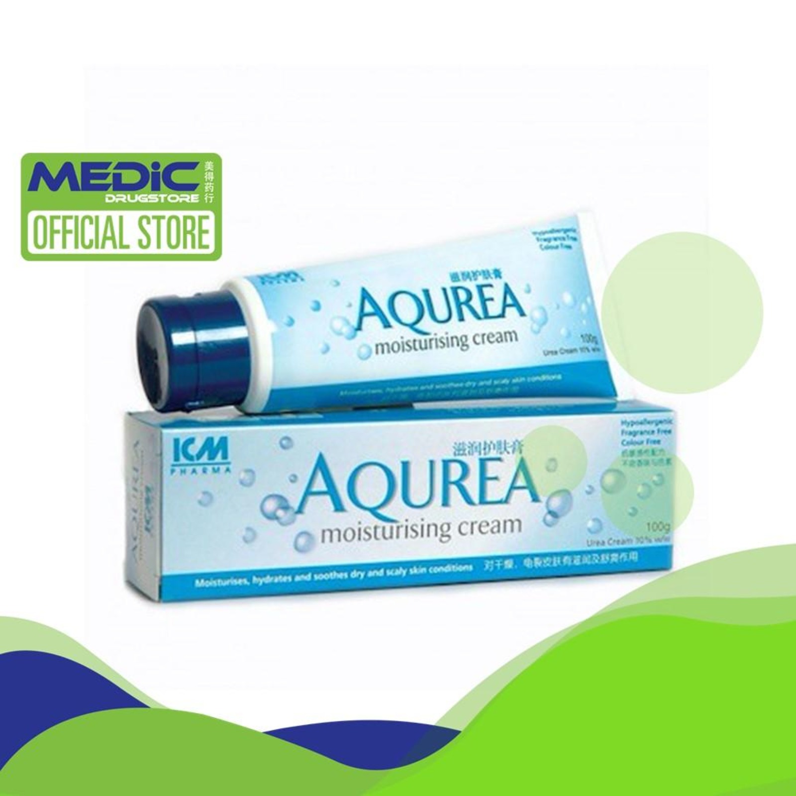 aqurea moisturising cream
