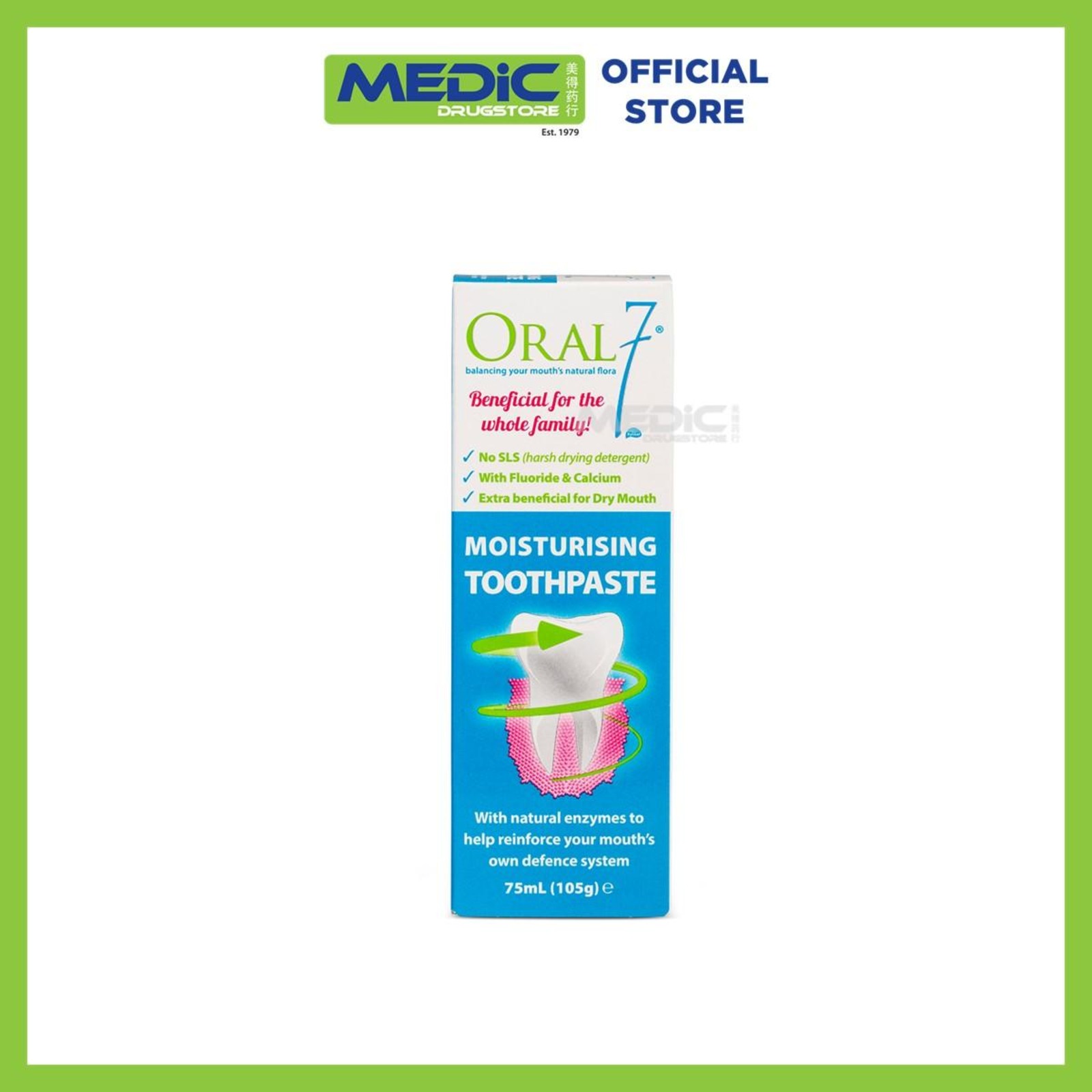 Oral7 Moisturising Toothpaste NTUC FairPrice