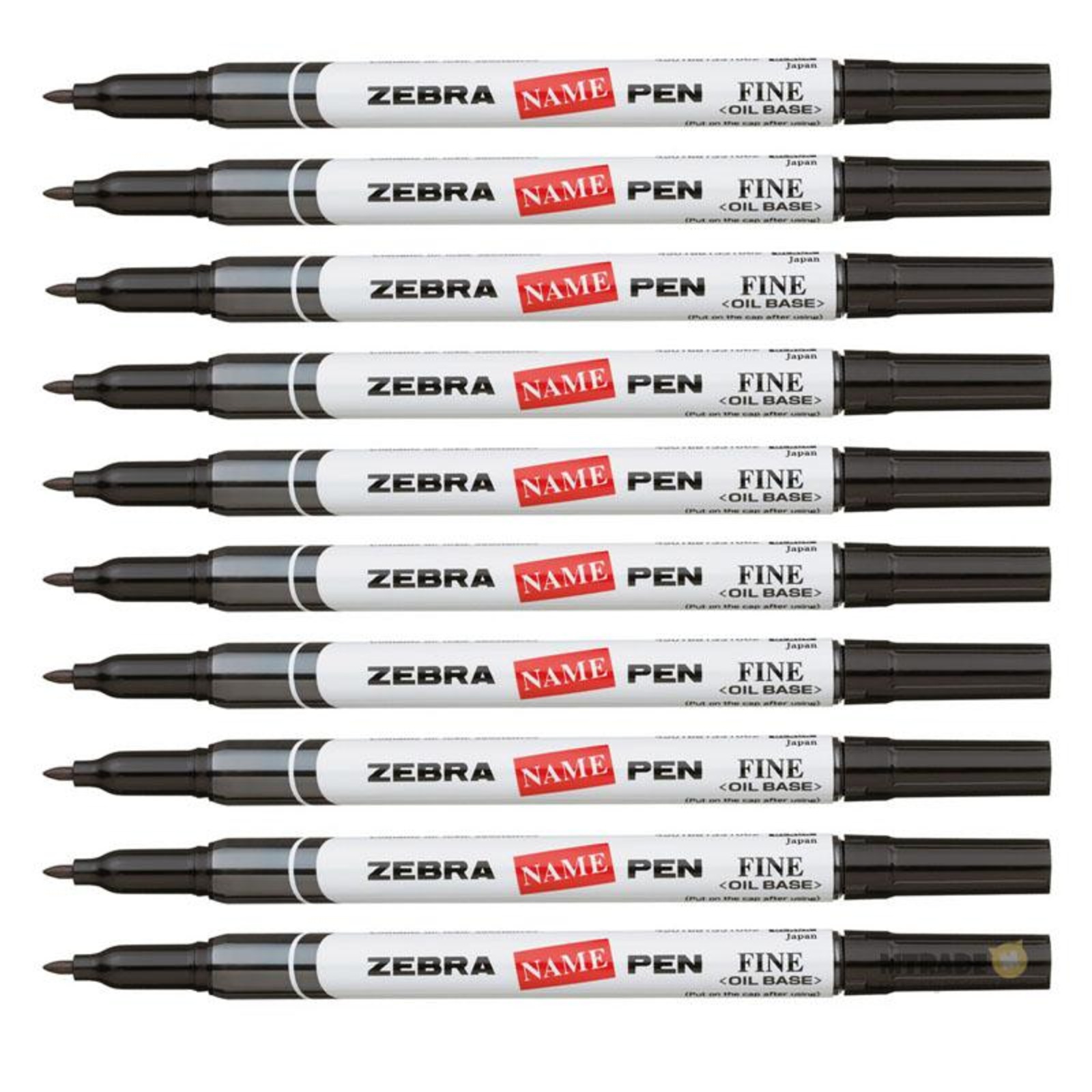 Zebra Name Pen Fine Point Permanent Marker (Black Ink) NTUC FairPrice
