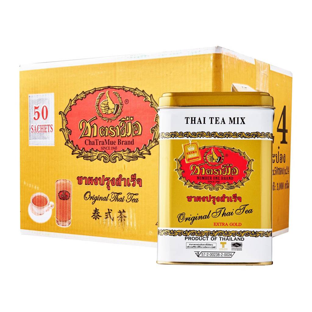 Cha Tra Mue Original Gold Label Thai Tea (Tea Sachets/Bags) NTUC