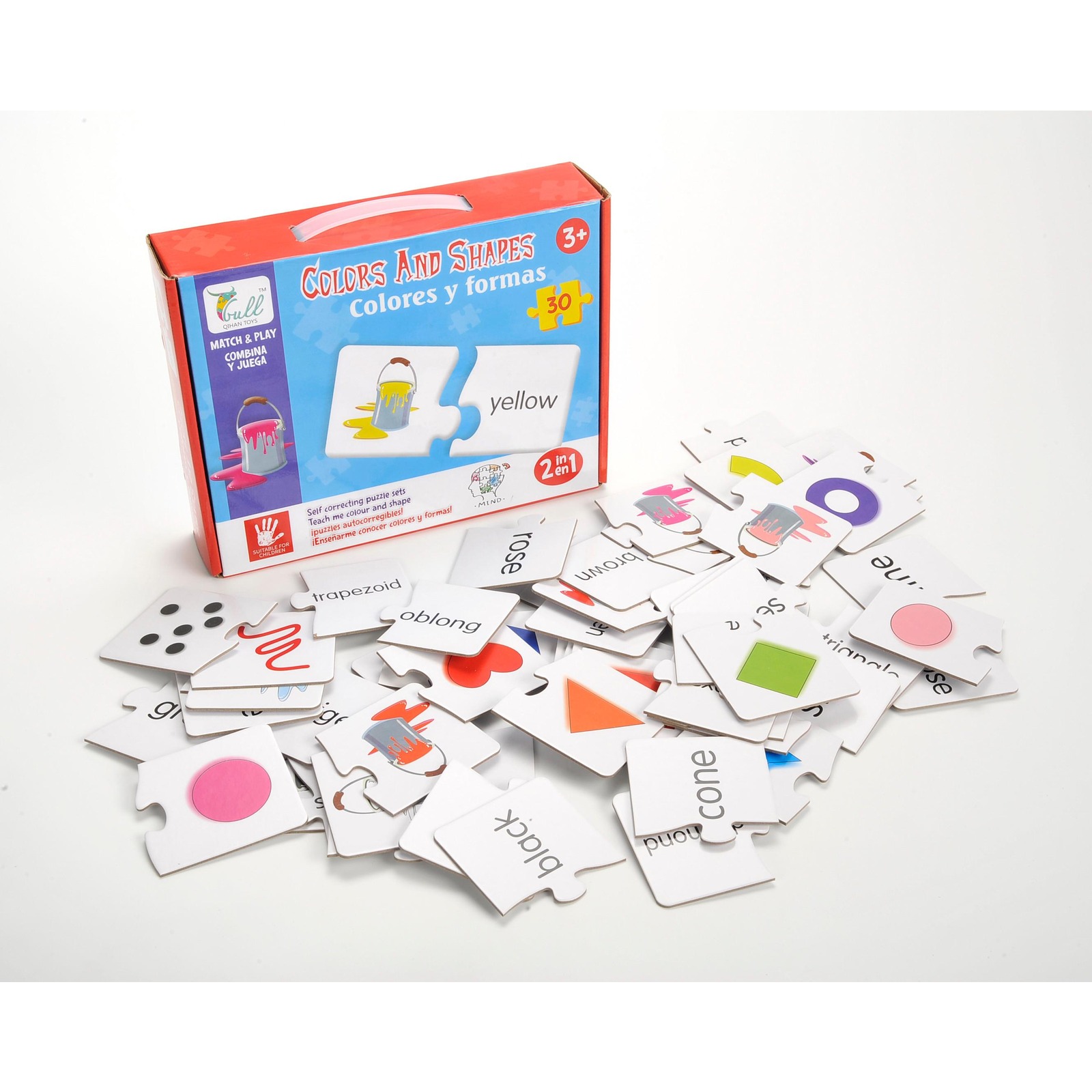 Kidmoro Colour and Shapes Matching Learning Puzzle