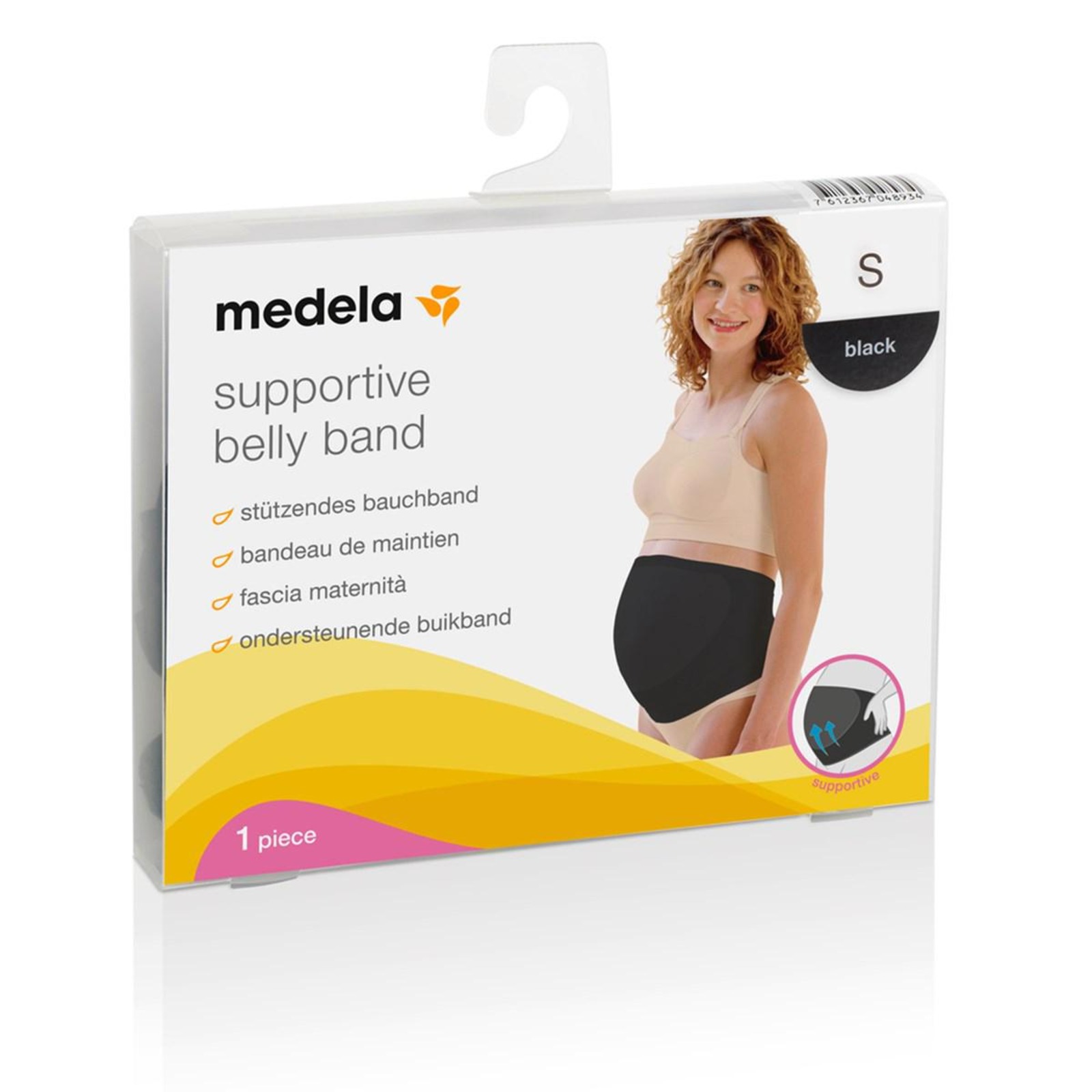 Medela Supportive Belly Band (Black, S) NTUC FairPrice